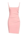 Bec & Bridge Woman Mini Dress Sand Size 8 Polyester, Elastane In Nude