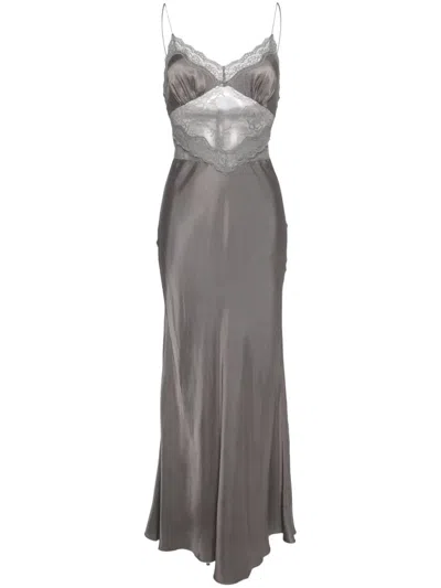 Bec & Bridge Amoras Maxi Dress In Grey