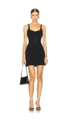 Bec & Bridge Womens Black Arlow Floral-lace-embroidery Stretch-woven Mini Dress In Black