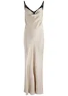 Bec & Bridge Beige Arabella Maxi Dress In Beige
