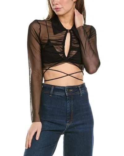 Bec & Bridge Blossom Top In Black