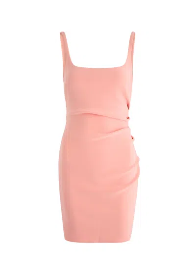 Bec & Bridge Karina Mini Dress In Peach