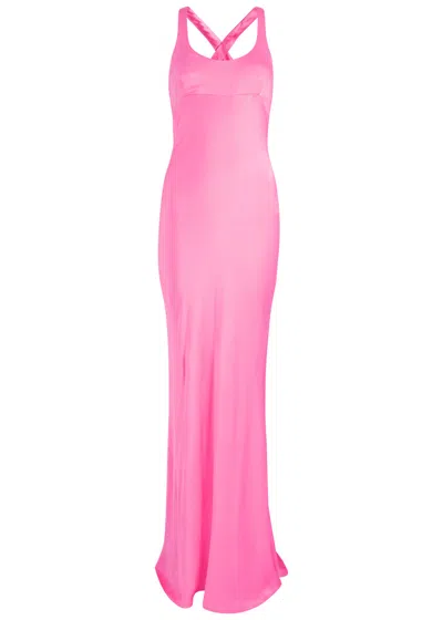 Bec & Bridge Maxina Satin Maxi Dress