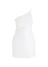 Bec & Bridge Melanie Asymmetric Linen Mini Dress