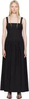 BEC & BRIDGE BLACK DUNE MAXI DRESS