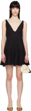 Bec & Bridge Black Franka Minidress In Black
