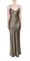 Shop Bec & Bridge Cedar City Maxi Dress In Dark Willow/black In Multi