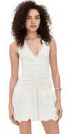 Bec & Bridge Freya Bubble Mini Dress Ivory