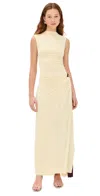 BEC & BRIDGE GRETA TWIST MAXI DRESS BUTTER