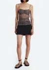Bec & Bridge Hideaway Camo Tank In Black In Black