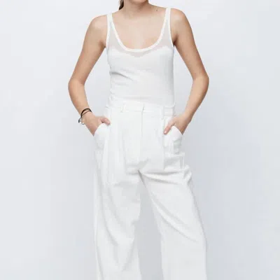 Bec & Bridge Jessa Knit Cami In White