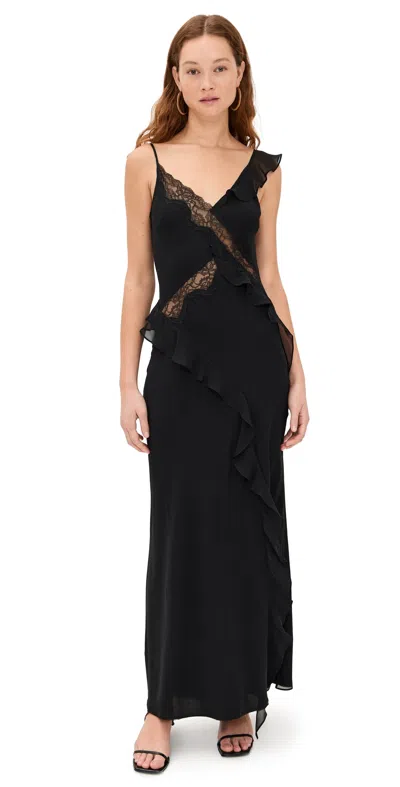 Bec & Bridge Black Knox Maxi Dress
