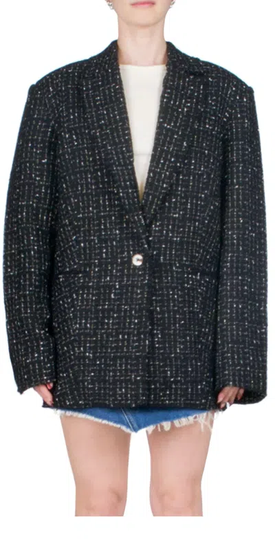 BEC & BRIDGE LOGAN BLAZER IN BLACK
