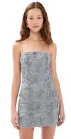 Bec & Bridge Lotty Mini Dress Pebble Grey In Pebble Grey