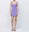 BEC & BRIDGE MARISOL SCOOP MINI DRESS IN GRAPE