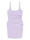 Bec & Bridge Mini Karina Dress In Silver