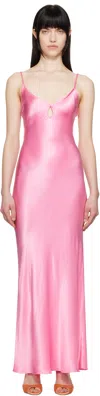 Bec & Bridge Pink Cedars City Maxi Dress In Candy Pink