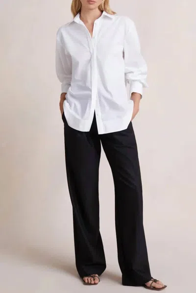 Bec & Bridge Sully Button Down Shirt In Ivory In Multi
