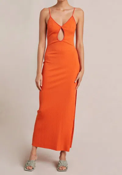 Bec & Bridge Ula Maxi Dress In Chili In Orange