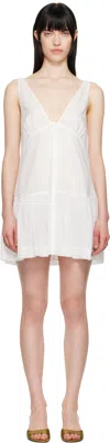 Bec & Bridge White Franka Minidress In White