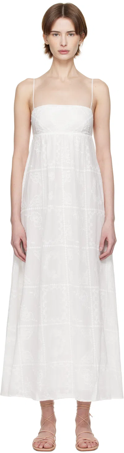 Bec & Bridge White Zalea Maxi Dress
