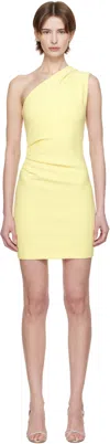 Bec & Bridge Yellow Letty Minidress In Lemon