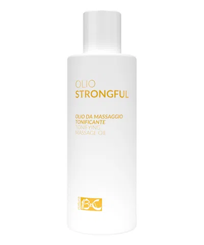 Bec Natura Olio Strongful - Toning Massage 75 ml In Yellow