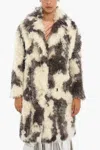 Becagli Since 1944 Hooded Faux-fur Coat In White