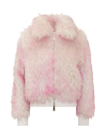 Becagli Since 1994 Becagli Mohair Jacket In Pink