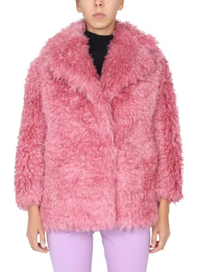 Becagli Since 1994 Mohair Fur In Pink