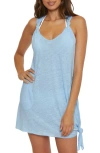 Becca Beach Date Cover-up Dress In Ice Blue