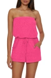 Becca Beach Date Strapless Cover-up Romper