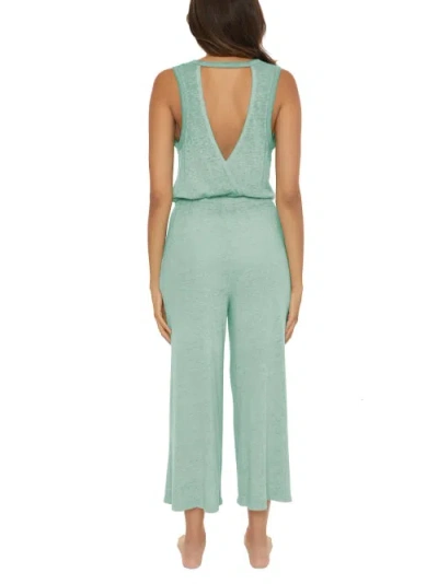 Becca Beach Day Jumpsuit Cover-up In Blue