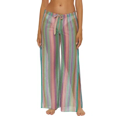 BECCA BECCA BEACH KNIT COVER-UP PANTS