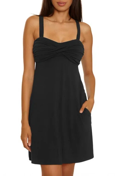 Becca Beach To Bbq Cover-up Dress In Black