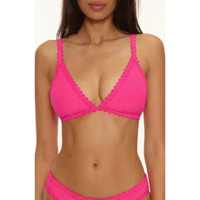 Becca Bella Bikini Top In Pink