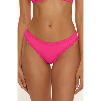 Becca Bella Hipster Bikini Bottoms In Pink