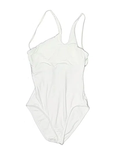 Pre-owned Becca Bodysuit In White