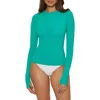 Becca Boost Long Sleeve Rashguard In Peacock
