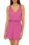 Becca Breezy Basics Cover-up Mini Sundress In Pink