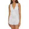 Becca Breezy Basics Cover-up Romper In White