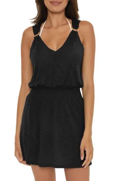 Becca Breezy Basics Ring Cover-up Dress In Black