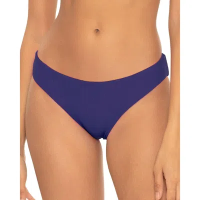 Becca By Rebecca Virtue Adela Womens Low Rise Bikini Swim Bottom Separates In Black
