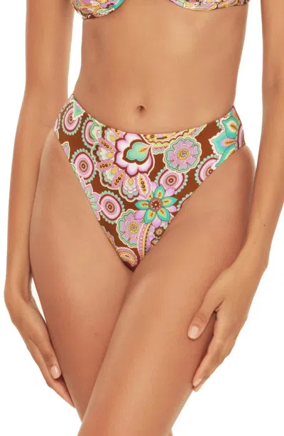 Becca By Re Virtue Bottom Womens Groovy Angela Reversible French Cut Jzz381 In Multi