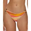 Becca By Rebecca Virtue Canyon Sunset Womens Metallic Ring Side Swim Bottom Separates In Multi