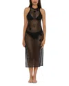 Becca By Rebecca Virtue Castaway Island Dress Swim Cover-up In Black