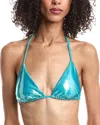Becca By Rebecca Virtue Solar Energy Triangle Top In Blue