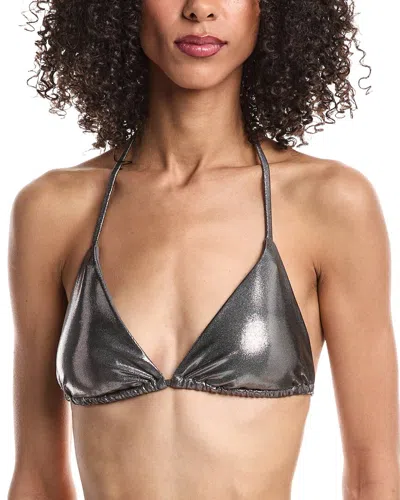 Becca By Rebecca Virtue Cheryl Triangle Top In Gray