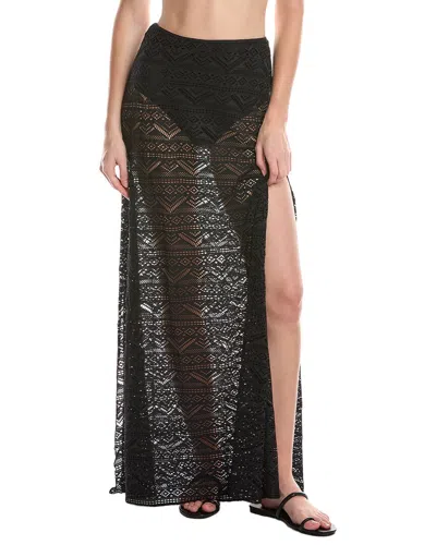Becca By Rebecca Virtue Color Play Maxi Skirt In Black