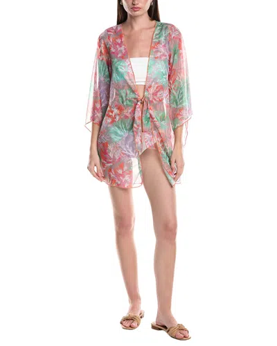 Becca By Rebecca Virtue Coral Reef Tunic In Multi